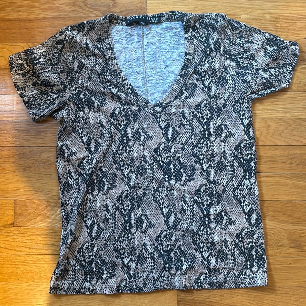 Veronica Beard animal print t shirt Size - Small